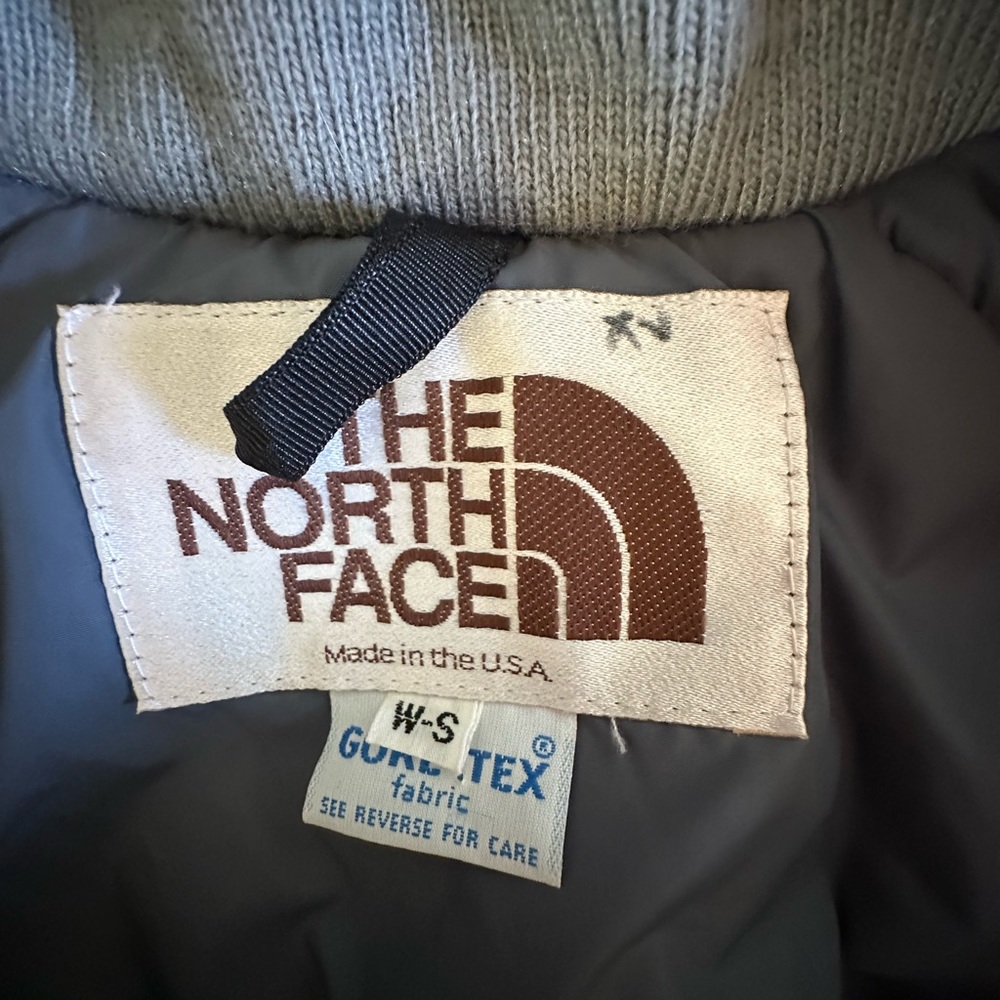EUC North Face gortex insulated parka. Blue. Size small. - Picture 4 of 15